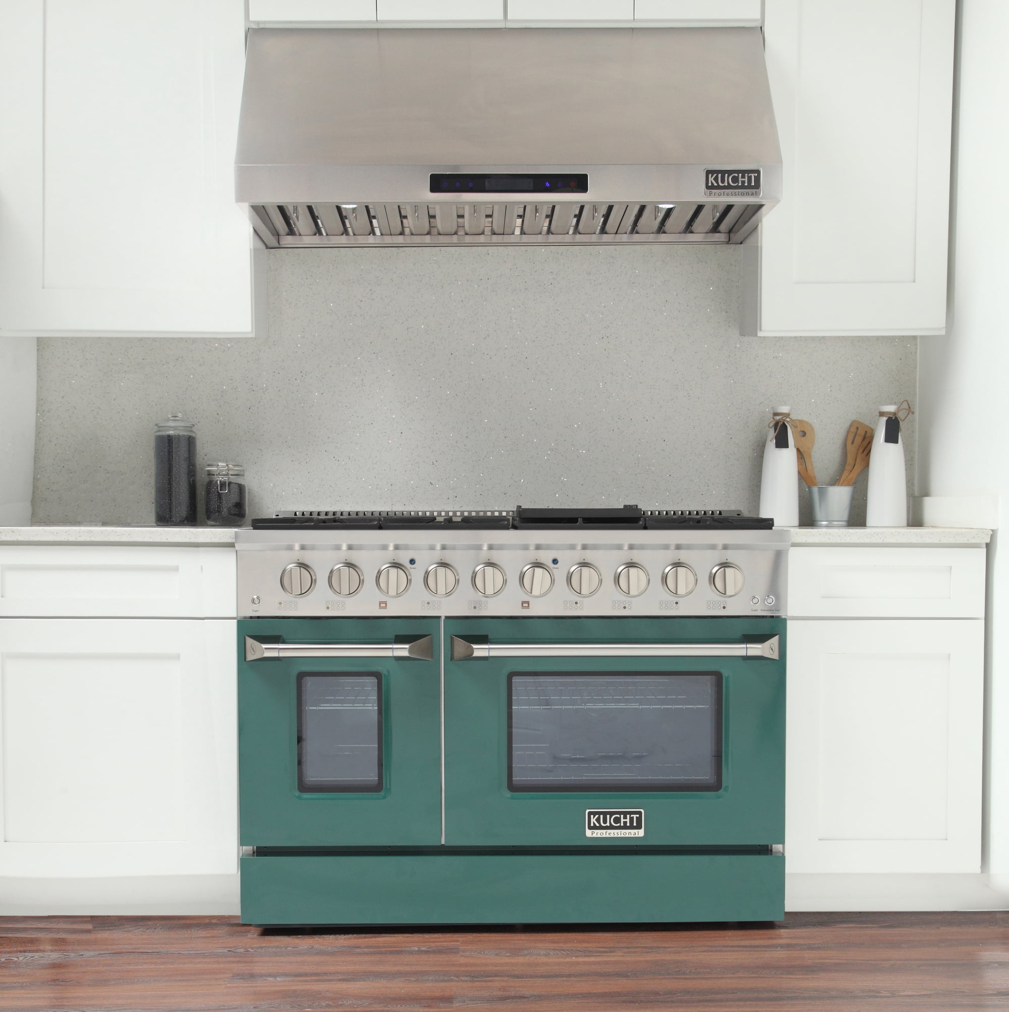 48 in. 6.7 cu. ft. Dual Fuel Range for Natural Gas in Green