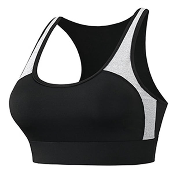 Brasieres de Mujer Sujetador Deportivo para Mujer con Gran Soporte y Acolchado En La Espalda, para Fitness, Correr, Yoga y Trotar. Mediana