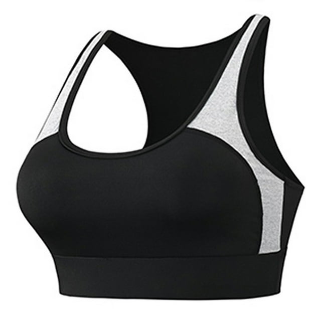 Brasieres de Mujer Sujetador Deportivo para Mujer con Gran Soporte y Acolchado En La Espalda, para Fitness, Correr, Yoga y Trotar. Mediana
