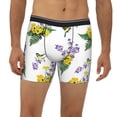 thumbnail image 2 of Disketp Lavender Flowers Men's Boxer Briefs Men’s Underwear Boxer Briefs for Men, 2 of 7