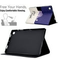 thumbnail image 5 of SaniMore for Samsung Galaxy Tab A8 10.5 inch 2022 SM-X200/SM-X205 Case, PU Leather Wallet Flip Case Auto Wake/Sleep Card Slots Multiple Viewing Angles Full Wrap Protective Fashion Case, Lazy Cat, 5 of 7