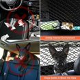 thumbnail image 3 of Double Layer Car Trunk Net, Pets Portable Dog Car Net, Universal Car Separation for Dog Cat Wire Black 90x40cm, 3 of 5