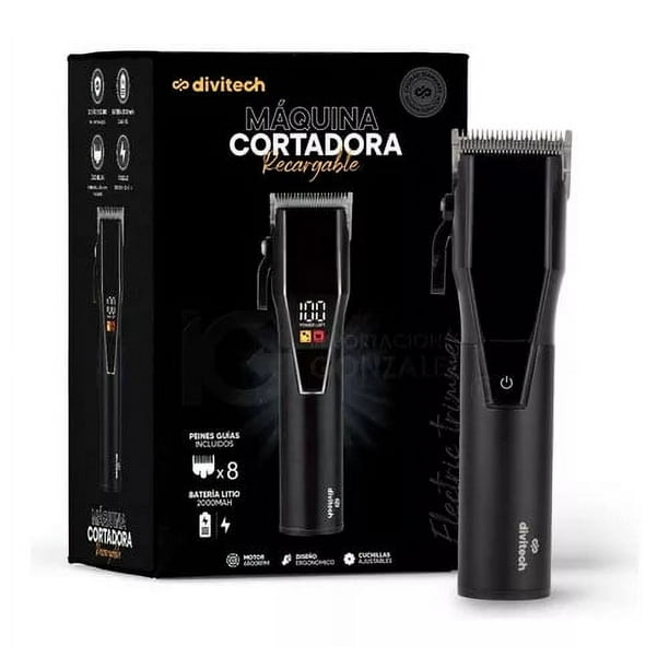 Máquina Corta Pelo Profesional Divitech® Inalámbrica Pr-0087