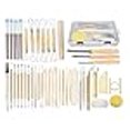 thumbnail image 3 of Pottery Tools, 44PCS Ceramic Clay Sculpting Tools Set with Plastic Case, for Beginners and Professional Art Crafts, by Augernis, 3 of 4