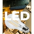 thumbnail image 2 of Satco S12150 LED A19 Light Bulb 8W 120V  Warm Dimming 3000K-2000K 800 Lumen E26 Medium Base (6 Pack), 2 of 11