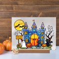 thumbnail image 7 of Halloween Table Decorations Set of 3,Cute Wooden Ghost,Pumpkin,Witch Indoor Plaques,Lightweight Halloween Decor for Home,Office,Party,or Apartment Display, 7 of 7