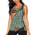 thumbnail image 2 of Haiem Rich Fish Workout Tank Tops for Women, Athletic Sports Slim-Fit Tank Tops, Compression Sleeveless Dry Fit Shirts,Athletic Shirt-Large, 2 of 9