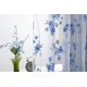 thumbnail image 3 of Cortina de Ventana de Flor Perfecl gasa azul 200x100cm Cortina, 3 of 8