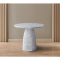 thumbnail image 7 of Meridian Furniture Cosenza White 36" Indoor/Outdoor Concrete Dining Table, 7 of 7