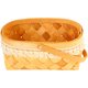 thumbnail image 1 of GOOHOCHY Cesta de frutas de escritorio con diseño de encaje, cesta de picnic, contenedor de refrigerios para el hogar, accesorio de almacenamiento, 1 of 7