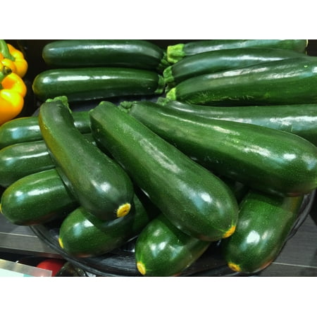 Gourmet Market Zucchini Black Beauty 30 Seeds --Heirloom Vegetable --Gourmet Squash-- Great Taste-- High Quality-- Market or Home Garden-- Good Produce-r Heat Resistant ()