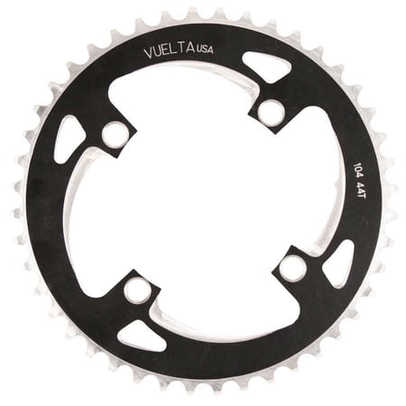 Vuelta SE Flat 104mm/BCD 44T Chainring, Black