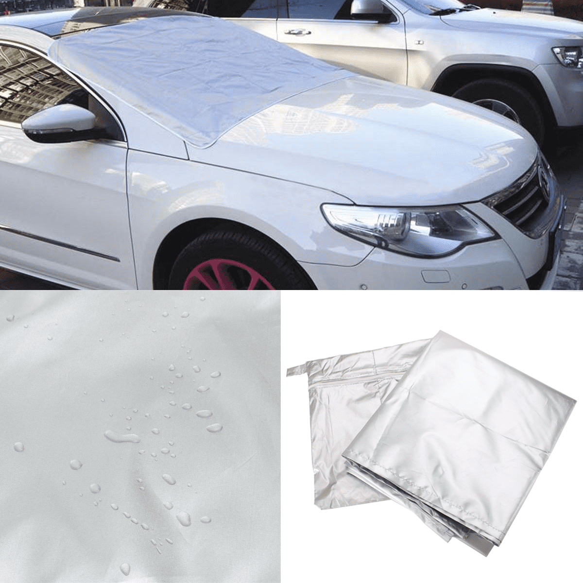 1/2Pcs Car Truck SUV Car Windshield Cover Auto Window Windshield Windscreen Cover UV Sun