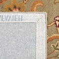 thumbnail image 4 of SAFAVIEH Heritage Bernard Traditional Wool Area Rug, Light Green/Beige, 12' x 18', 4 of 5