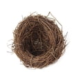 thumbnail image 2 of Walbest Artificial Rattan Bird's Nest Rustic Simulation Multiple Sizes Easter Bird Nest Decor (1pc), 2 of 7