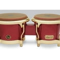 thumbnail image 2 of LP Galaxy Series Fiberglass Fausto Cuevas III Signature Bongos, Arena Red with Gold Hardware, 2 of 6