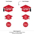 thumbnail image 6 of Big Dot of Happiness Red 2026 Graduation Party Centerpiece Sticks - Table Toppers - Set of 15, 6 of 8
