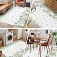 thumbnail image 5 of Kitchen Mats for Floor 3x5 Ft, Farmhouse Botancial Non Slip Area Rugs for Kitchen Bedroom Entryway, Pastoral Daisy Leaves Watercolor Washable Carpet Runner Rug Floor Mats for Bedroom Home Decor, 5 of 8