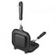 thumbnail image 4 of Sartén tostadora multifuncional de doble cara para desayuno Tostadora Sartén antiadherente Waffle Maker para Chaffles, Paninis, Hash Browns, o cualquier desayuno, almuerzo y merienda Ecomeon  no, 4 of 5