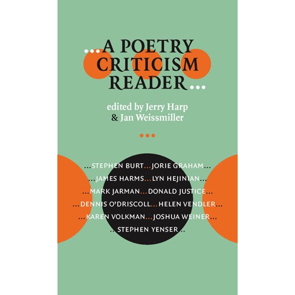 A Poetry Criticism Reader (Paperback)