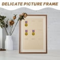 thumbnail image 3 of HOMEMAXS Badges Medal Display Frame Medal Photo Frame Child 44.00X31.50X3.00CM Coffee, 3 of 8
