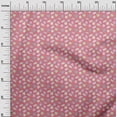 thumbnail image 3 of oneOone Georgette Viscose Pastel Red Fabric Mask Craft Projects Decor Fabric Printed By The Yard 42 Inch Wide, 3 of 5