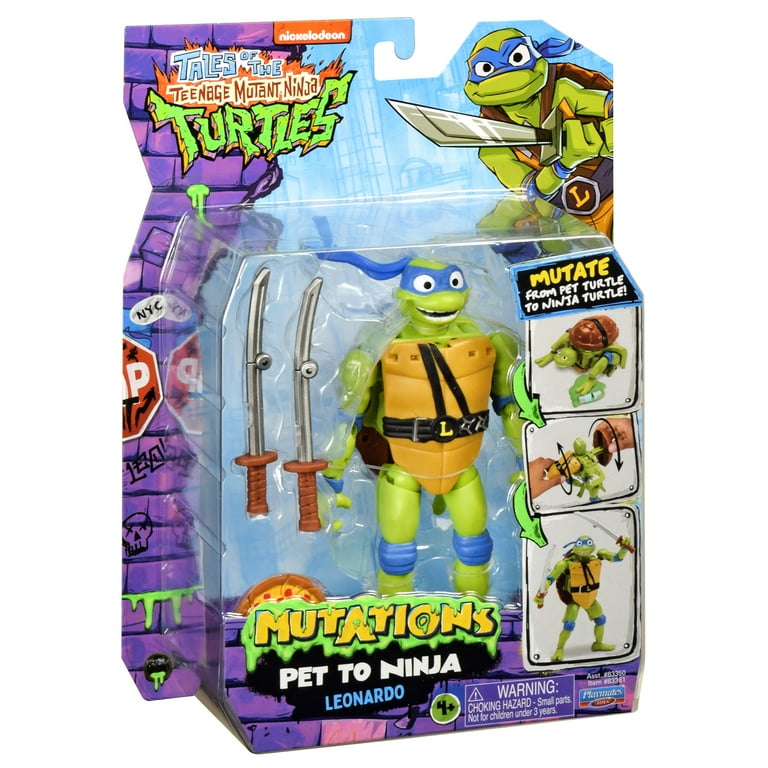 Playmates Toys - TMNT Mutations 5.5 Leonardo Ninja Figure