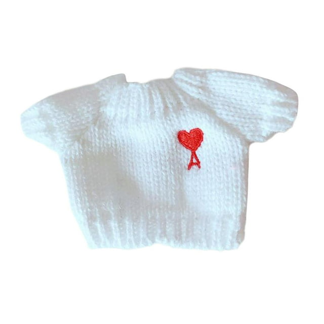 Suéter suelto para muñeca, coordinación práctica, flexibilidad y ropa de moda. Pequeño frijol de amor