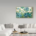 thumbnail image 3 of Trademark Fine Art 'Peacock Bloom' Canvas Art by Silvia Vassileva, 3 of 3