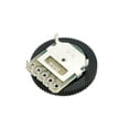 thumbnail image 3 of Uxcell 1K Ohm Dial Wheel Potentiometer for Audio Stereo Volume Control 16x2mm, 4Pcs, 3 of 4