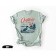 thumbnail image 4 of Lake Ontario Graphic T-shirt Lake Ontario Shirt Great Lakes Apparel Loon Bird Design Tee Vintage Travel Tee, 4 of 8