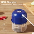 thumbnail image 4 of Wireless Electric Grinder with Sharp Blade Rechargeable Mini Size Multipurpose 40W Powerful Garlic Meat Grinder Kitchen Tool, 4 of 8