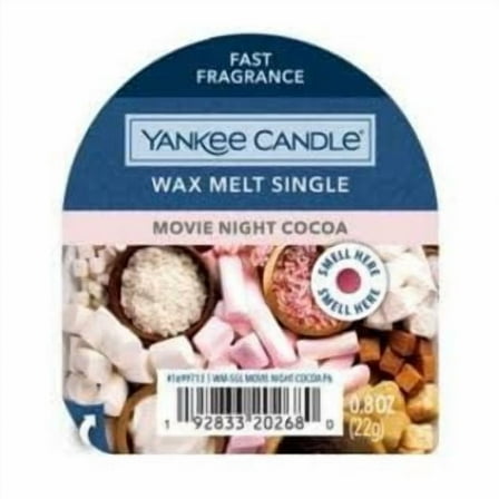 Yankee Candle Wax Melts Movie Night Cocoa
