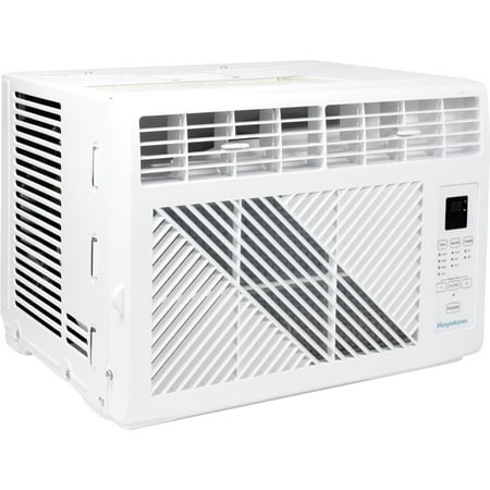 Keystone - 6,000 BTU Window Mounted Air Conditioner with Remote Control - white