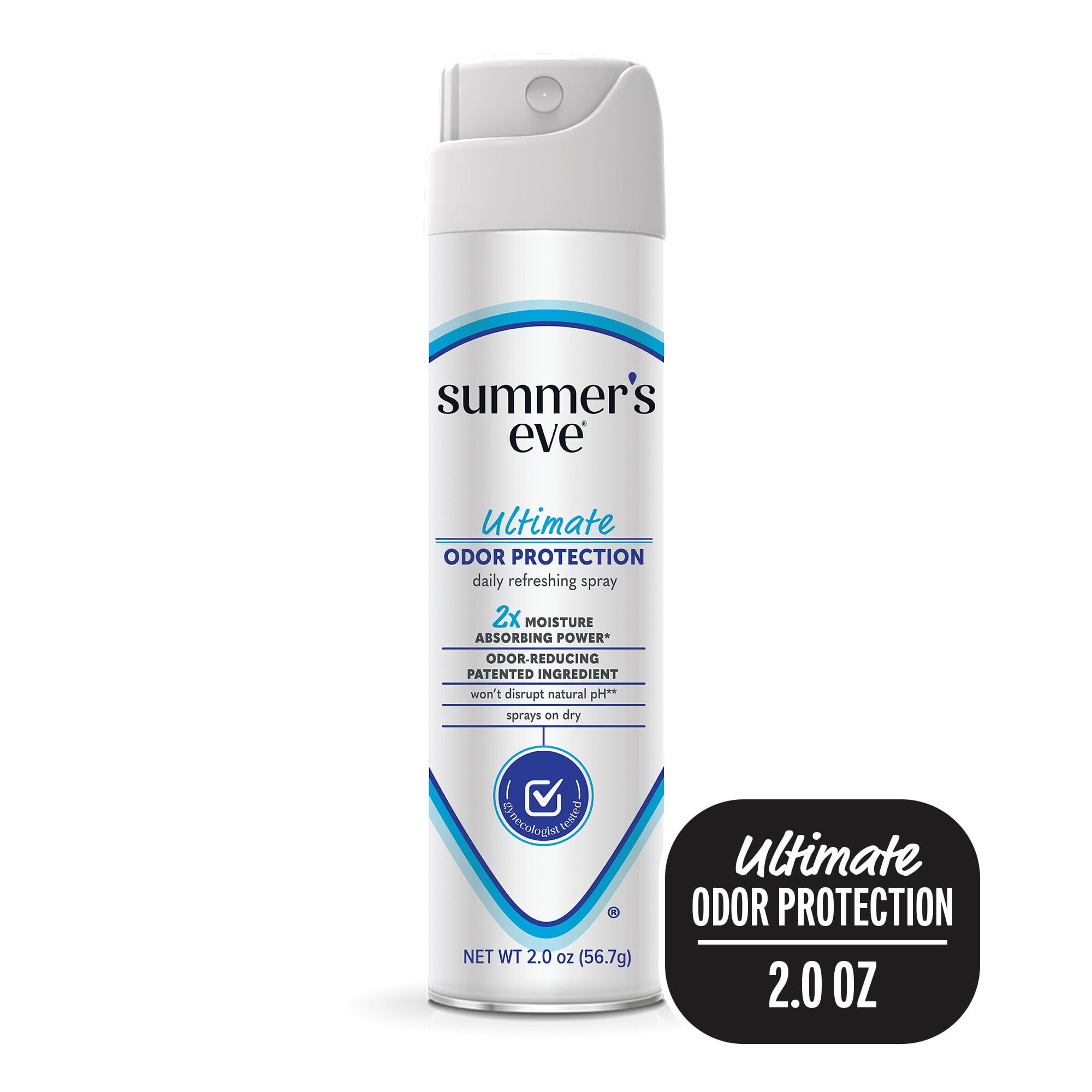 (3 pack) Summer’s Eve Ultimate Odor Control Daily Feminine Spray, 2 oz