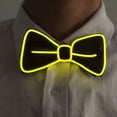 thumbnail image 4 of Dbuoem Luminous Necktie Detachable Design Glowing Bow Tie Masquerade Party Halloween Cosplay Costume Accessory, 4 of 8