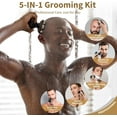 thumbnail image 4 of SHPAVVER 5-in-1 Waterproof Electric Razor for Bald Men - Rechargeable 7D Rotary Shaver Grooming Kit, 4 of 9