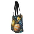 thumbnail image 2 of Bingfone Space Planet Women Shoulder Tote Bags Casual Bag Ladies Shopping Handbag, 2 of 7