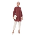 thumbnail image 2 of Plum - Plum - Crew neck - Tunic - Refka, 2 of 6