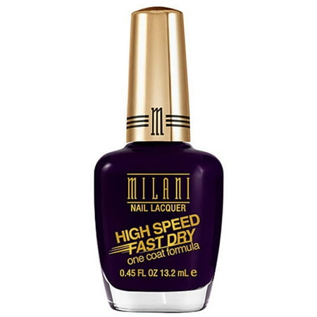 Milani High Speed Fast Dry One Coat Formula Nail Polish, 26, Rapid (Best Way To Dry Nails Fast)
