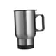 thumbnail image 5 of Vaso de acero inoxidable con aislamiento, asa y tapa plateado, 5 of 9