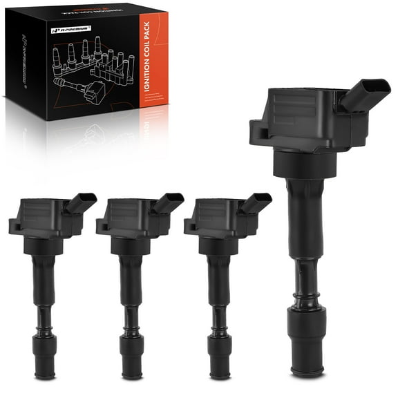 A-Premium Ignition Coil Pack Compatible with Hyundai Elantra 2015-2019 Kona Sonata Veloster Kia Forte 2016-2019 Optima 2017-2018 L4 2.0L 4-PC
