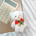 thumbnail image 3 of 12cm Cute Blush Teddy Bear Plush Toys Cartoon Rabbit Bunny Animal Plush Stuffed Dolls Keychain Pendant Girl Small Gift Wholesale, 3 of 5