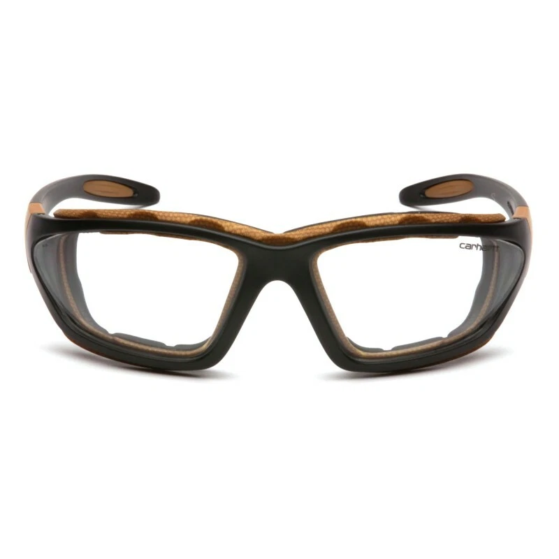CIRCLE- Carhartt Clear Anti Fog Padded Shooting Safety Glasses Ansi Z87+ Work Eyewear