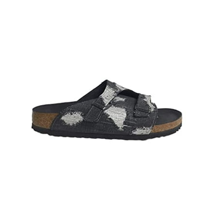 

Birkenstock Unisex Zurich Tex Denim Black 42 EU Narrow