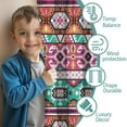 thumbnail image 3 of Blackout Kids Curtains,Colorful Geometric Pattern Childrens Insulated Curtains Set Of 2,Bedroom Essentials,Toddler Room Decor 42x54in(106x137cm), 3 of 5