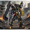 thumbnail image 4 of Gundam model Hobby Strike Freedom Gundam Seed Destiny Mobile Suit Model Kit （Jin Heresy）Transforming Mech Handheld Assembly Large Class Robot Need to assemble by hand, 4 of 5