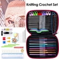thumbnail image 4 of 100Pcs Crochet Hooks Crochet Kit with Case Reusable Multifunctional Portable Sewing Tool for Crocheting Beginners, 4 of 11