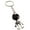 Black, variant on Movable Skeleton Metal Keychain - Articulated Skeleton Key Ring Key Holder for Car Keys Bags and Backpacks(Red-1,12X5cm)