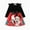 Christmas Black, variant on Disney Mickey Girls Christmas Dresses Pluto Goofy Donald Graphic Print Bow Gifts Outfits Sizes 3M-5Y